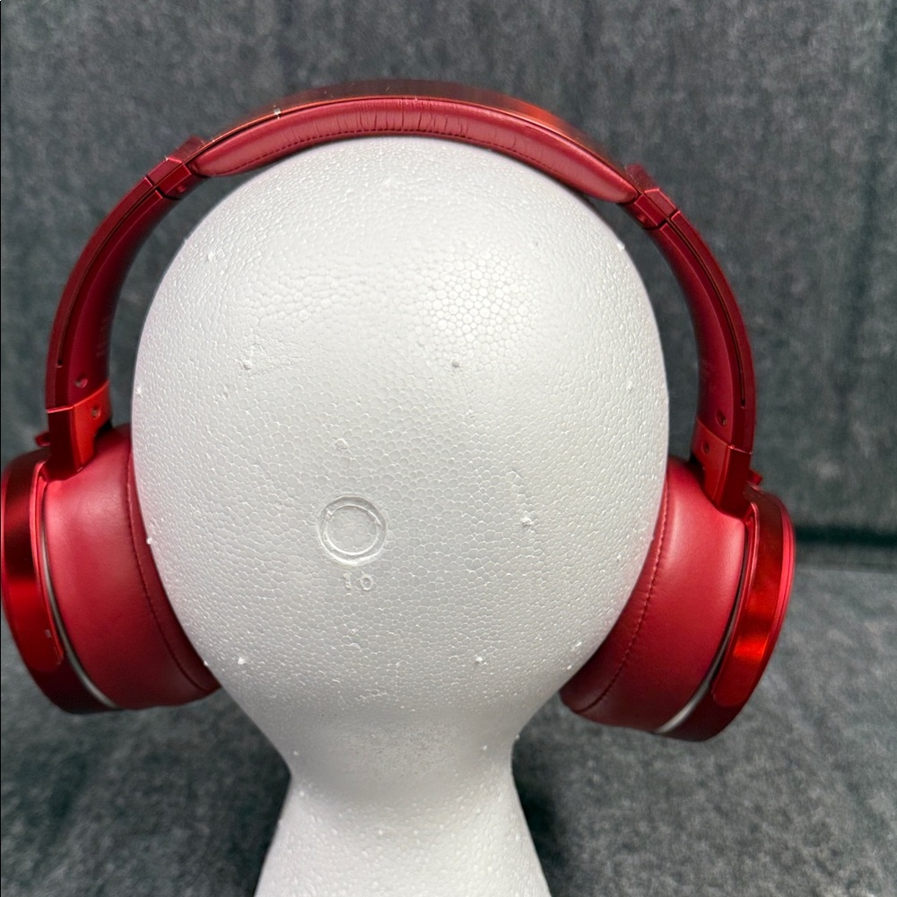 Sony Vibrant Red Over-Ear Headphones MDR-XB950BT Bluetooth - Picture 6 of 14